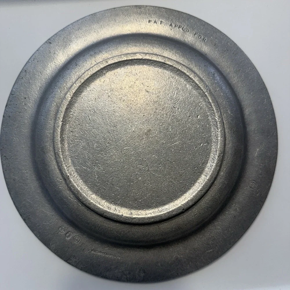 Pewter The Great Seal Of The United States Of America Vintage 12